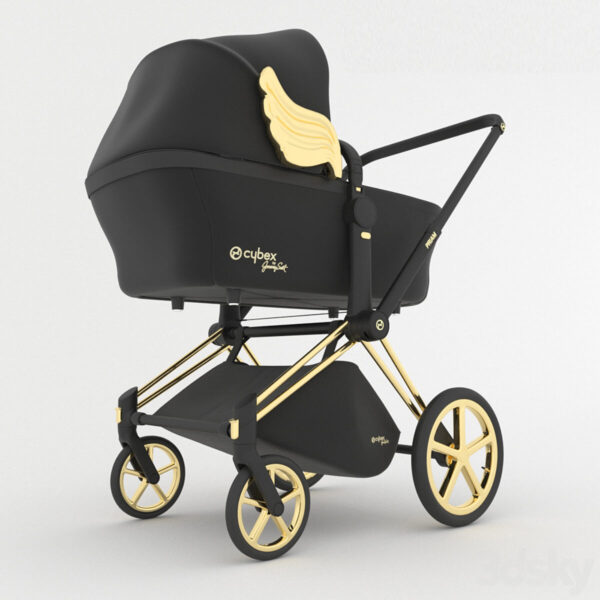 Jeremy Scott Cybex Priam婴儿推车3D模型（FBX,MAX）