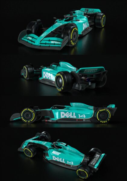 2022 Formula方程式赛车3D模型（OBJ,FBX,MAX）