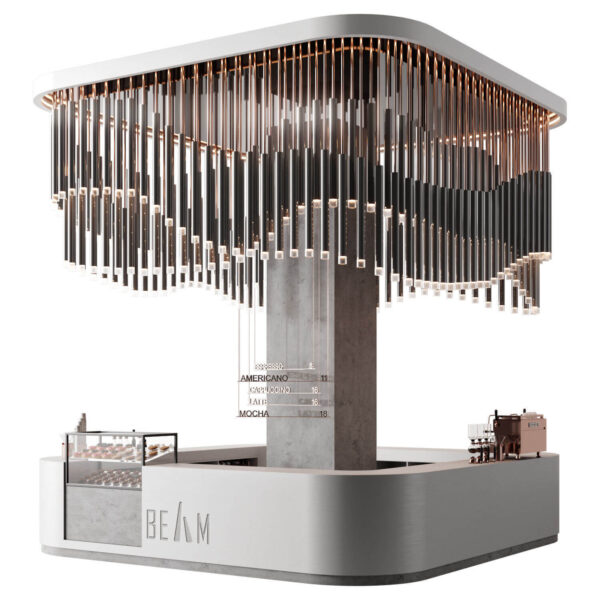 咖啡吧3D模型（FBX,MAX）