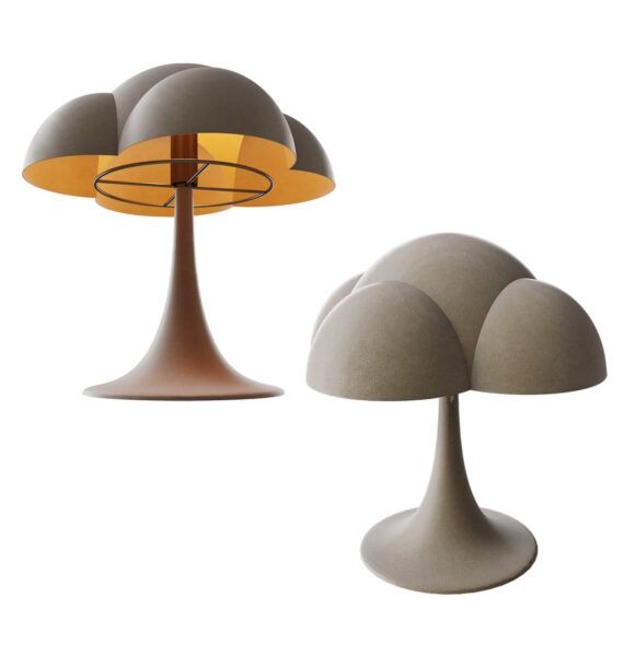 101 Copenhagen Fungus Sandy蘑菇造型陶瓷台灯3D模型（OBJ,FBX,MAX）