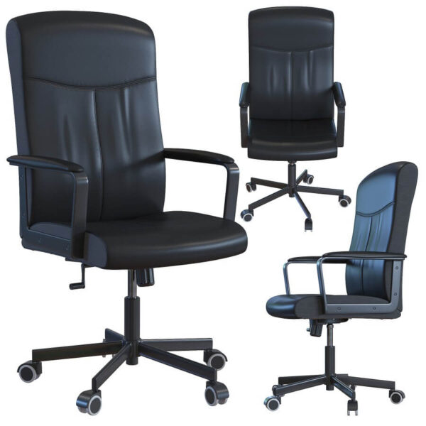 Ikea MILLBERGET办公转椅3D模型（OBJ,FBX,MAX）