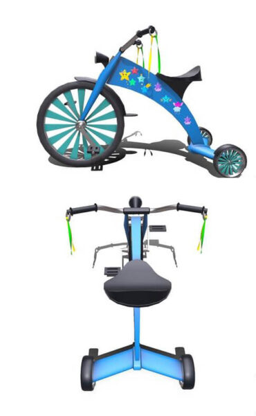 儿童自行车3D模型（OBJ,FBX,MAX）