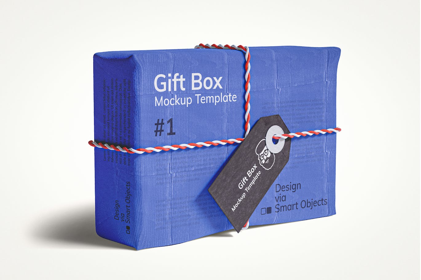 礼品盒实物模型样机 (PSD)
