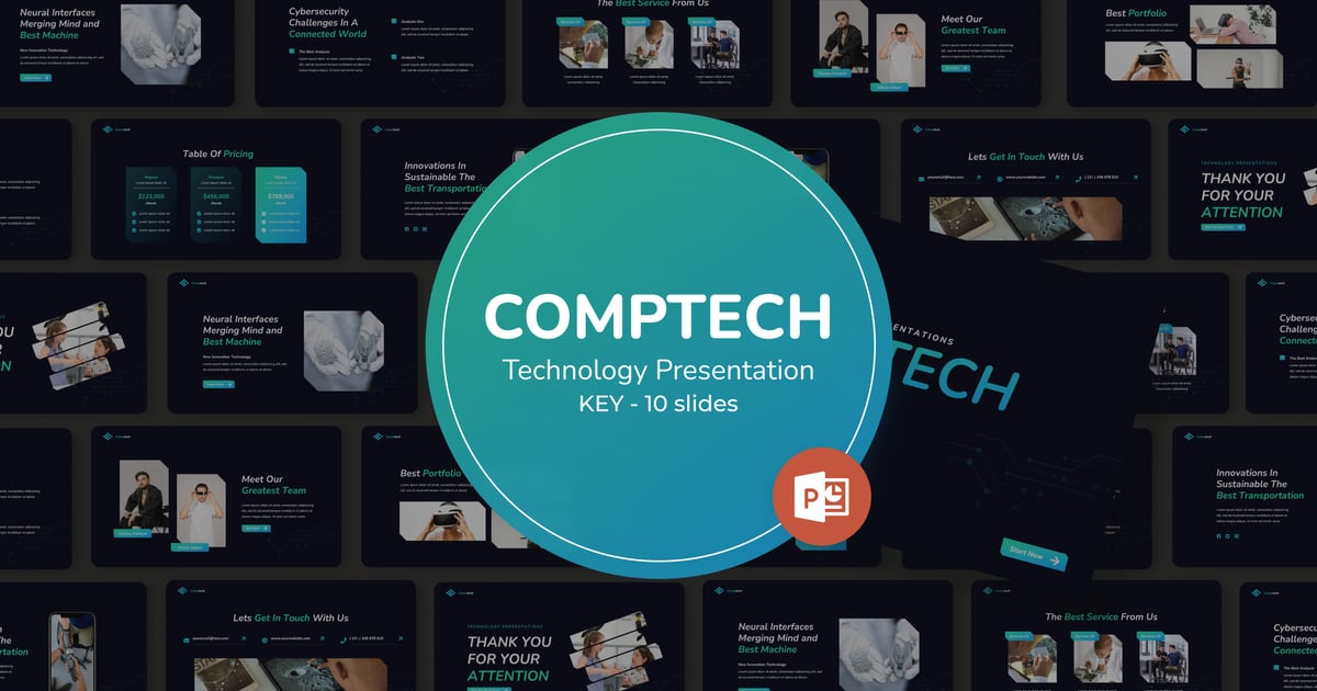Comptech – 技术 PowerPoint 演示文稿