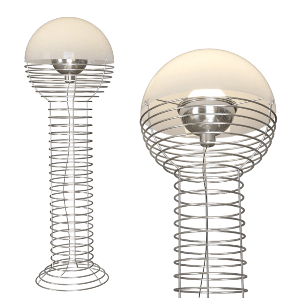 Verpan Wire落地灯3D模型（OBJ,FBX,MAX）