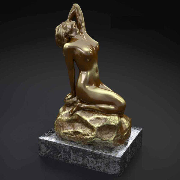 女性人体雕像3D模型（OBJ,MAX）