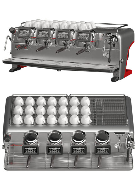 La Cimbali M200商用多口咖啡机3D模型（OBJ,MAX）