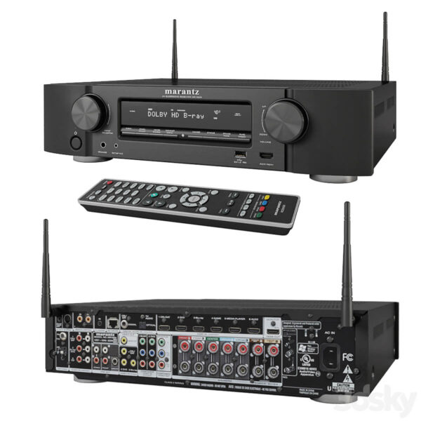 Marantz NR1506薄型接收机3D模型（OBJ,FBX,MAX）