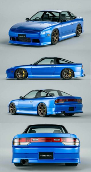 Nissan 180SX汽车3D模型（OBJ,FBX,MAX）