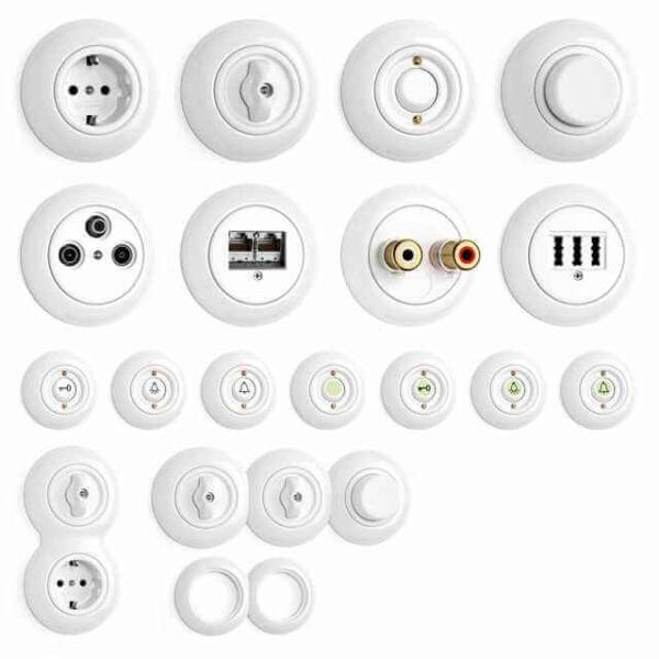 THPG Porcelain开关和插座3D模型（OBJ,MAX）