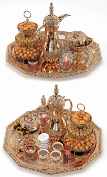 阿拉伯咖啡和甜品组合3D模型（FBX,MAX）