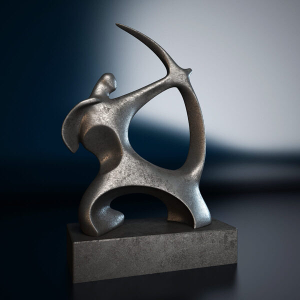 弓箭手 射手雕像3D模型（FBX,MAX）