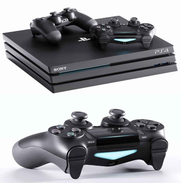 索尼Sony PS4游戏机3D模型（FBX,MAX）