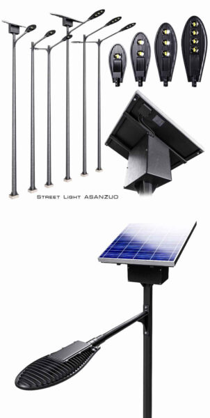 太阳能路灯3D模型（OBJ,FBX,MAX）