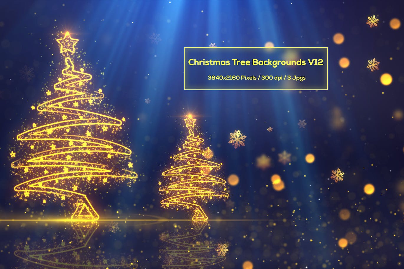 圣诞树背景 V12 (JPG)