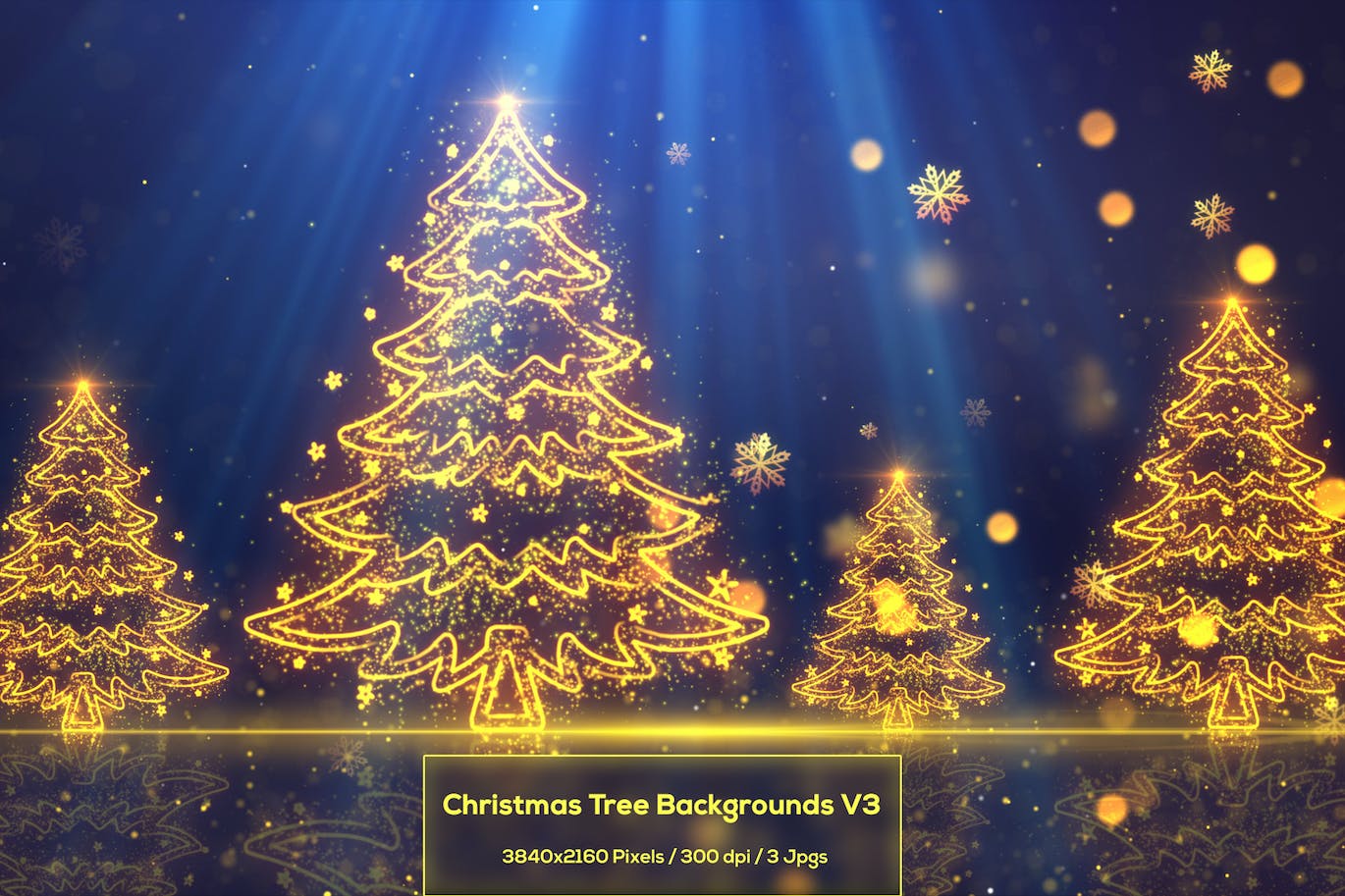 圣诞树背景 V3 (JPG)