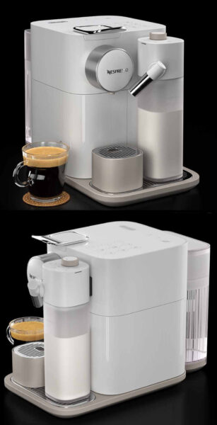 德龙De’Longhi Nespresso Gran Lattissima EN650W咖啡机3D模型（OBJ,MAX）