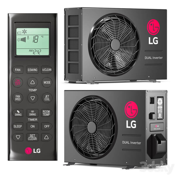 LG空调3D模型（OBJ,MAX）