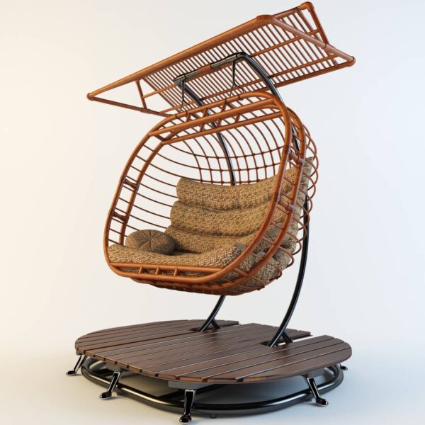 KOSH秋千吊椅3D模型（OBJ,FBX,MAX）