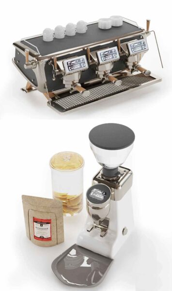 Astoria Storm商用三头咖啡机3D模型（OBJ,MAX）