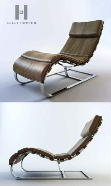 Kelly Hoppen休闲躺椅3D模型（FBX,MAX）