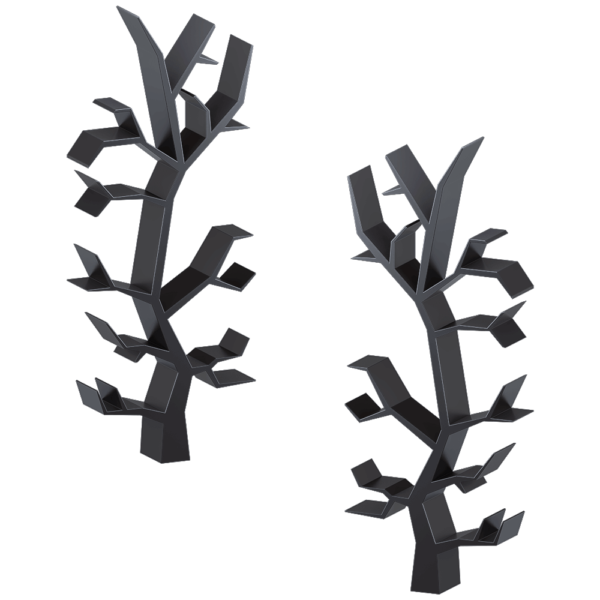 ODINGENIY Tree树形书架 置物架3D模型（OBJ,FBX,MAX）