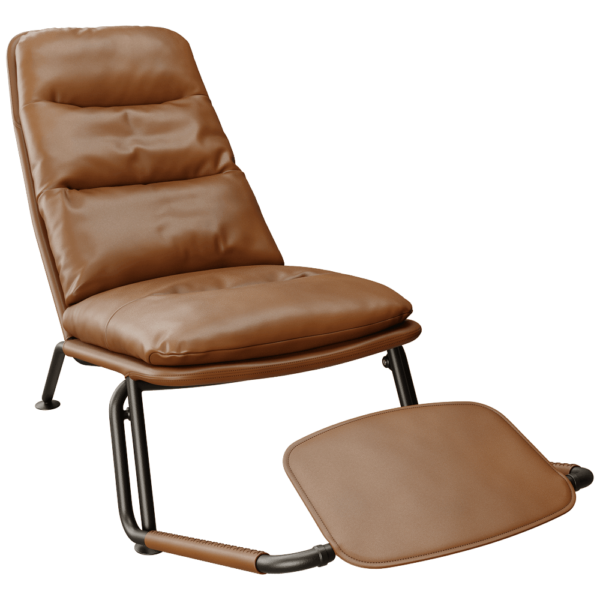 Prostoria Kontrapunkt系列皮革躺椅3D模型（OBJ,FBX,MAX）