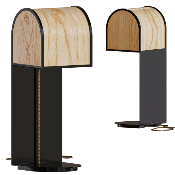 LZF Osca木质台灯3D模型（OBJ,FBX,MAX）