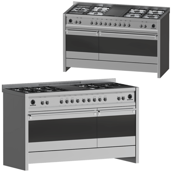 SMEG A5-8燃气灶3D模型（OBJ,FBX,MAX）
