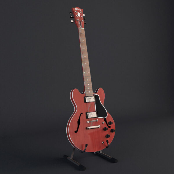 Gibson ES-335吉他3D模型（FBX,MAX）