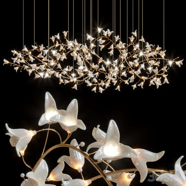 Vargov Design & Sharon Marston花蕾吊灯3D模型（FBX,MAX）