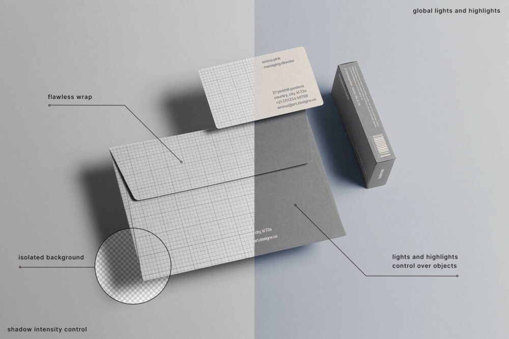 Stationery-and-Box-Mockup-Features