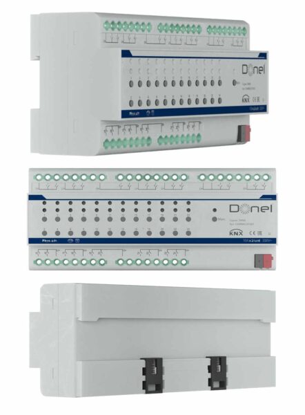 Donel KNX DAMMA241001通道多功能执行器 物联网执行器3D模型（OBJ,FBX,MAX）