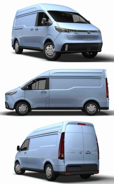 2024款Maxus Deliver 7 L2H2大型MPV汽车3D模型（OBJ,FBX,MAX,LWO,C4D）