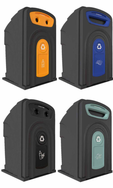 Nexus 360分类垃圾桶3D模型（FBX,MAX）