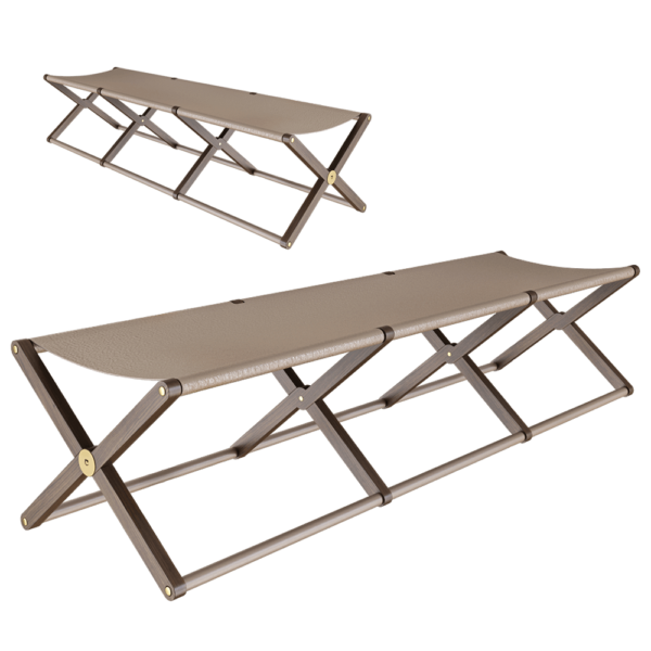 Paolo Castelli Tugurium Cot木质折叠长凳3D模型（OBJ,FBX,MAX）