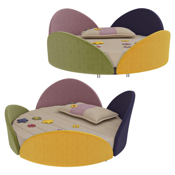 IL Loft felix圆形婴儿床3D模型（OBJ,FBX,MAX）