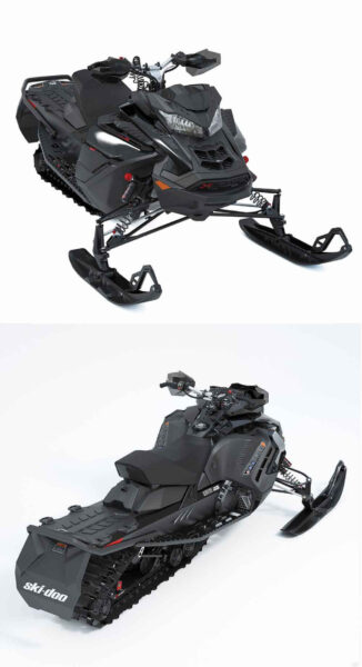 Ski-Doo Renegade X-RS 900 ACE Turbo雪地摩托车3D模型（OBJ,MAX）