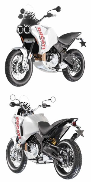 Ducati Desertx摩托车3D模型（OBJ,FBX,MAX）