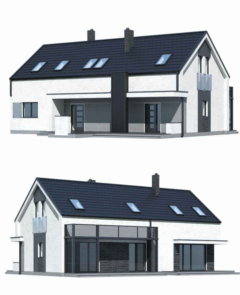 房屋 住宅 建筑3D模型（OBJ,FBX,MAX）