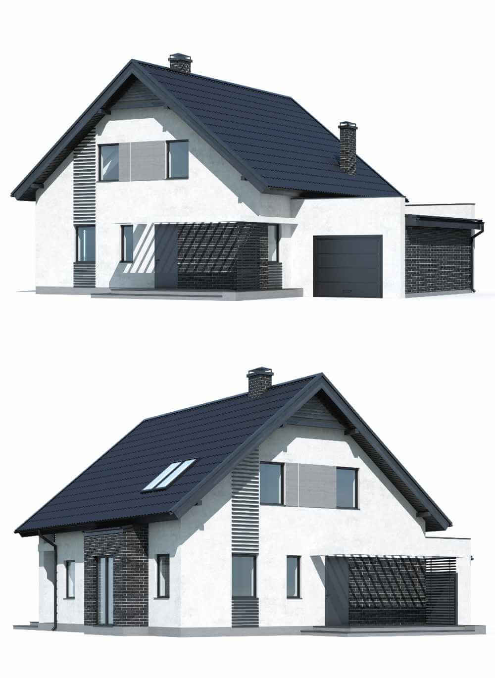 房屋 住宅 建筑3D模型（OBJ,FBX,MAX）