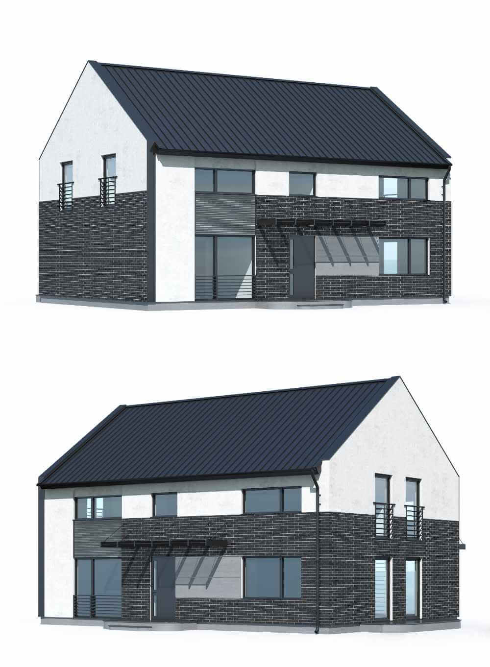 房屋 住宅 建筑3D模型（OBJ,FBX,MAX）