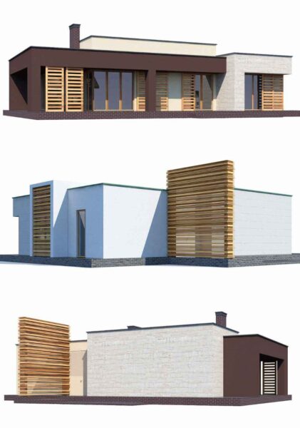 现代房屋 住宅 建筑3D模型（FBX,MAX）