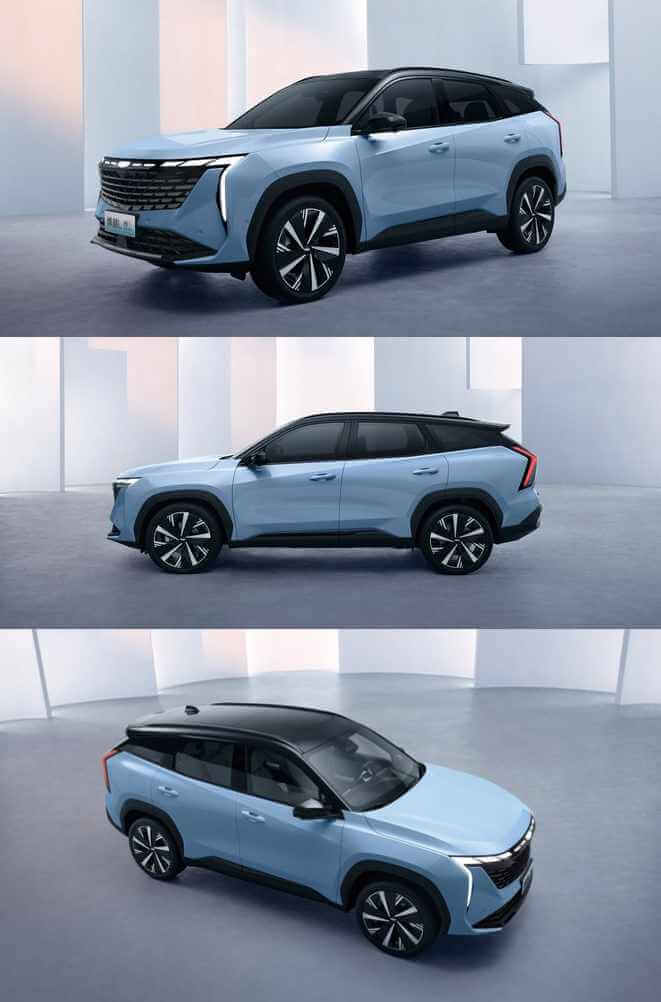 吉利博越Geely Boyue L SUV汽车3D模型（OBJ,FBX,MAX）