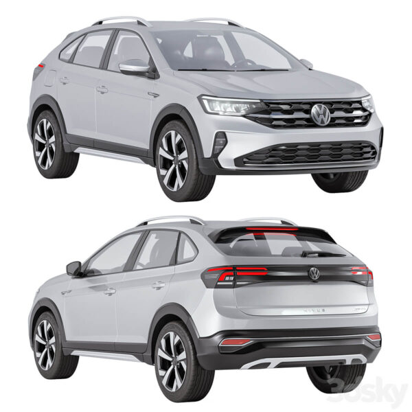 Volkswagen Nivus SUV汽车3D模型（OBJ,FBX,MAX）