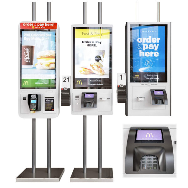 餐厅自助点餐机3D模型（FBX,MAX）