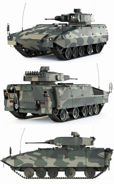 Puma A IFV 2009步兵战车3D模型（OBJ,FBX,MAX）