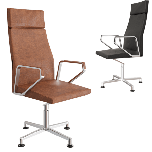 Spiegels pilot高背转椅3D模型（OBJ,FBX,MAX）