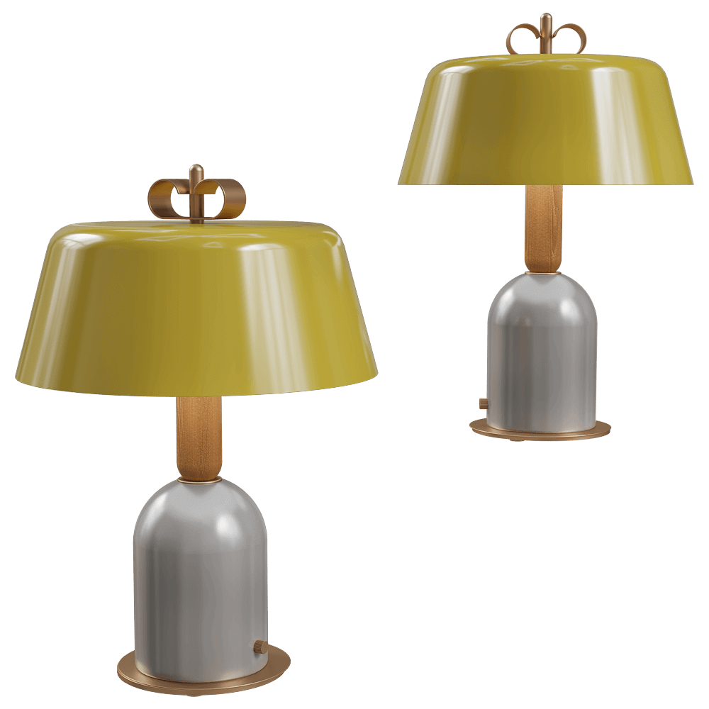 Il Fanale Bon Ton N6D3EO台灯3D模型（OBJ,FBX,MAX）