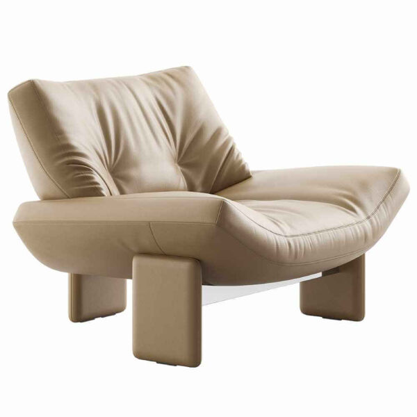 Minotti Emmi单人沙发3D模型（OBJ,MAX）